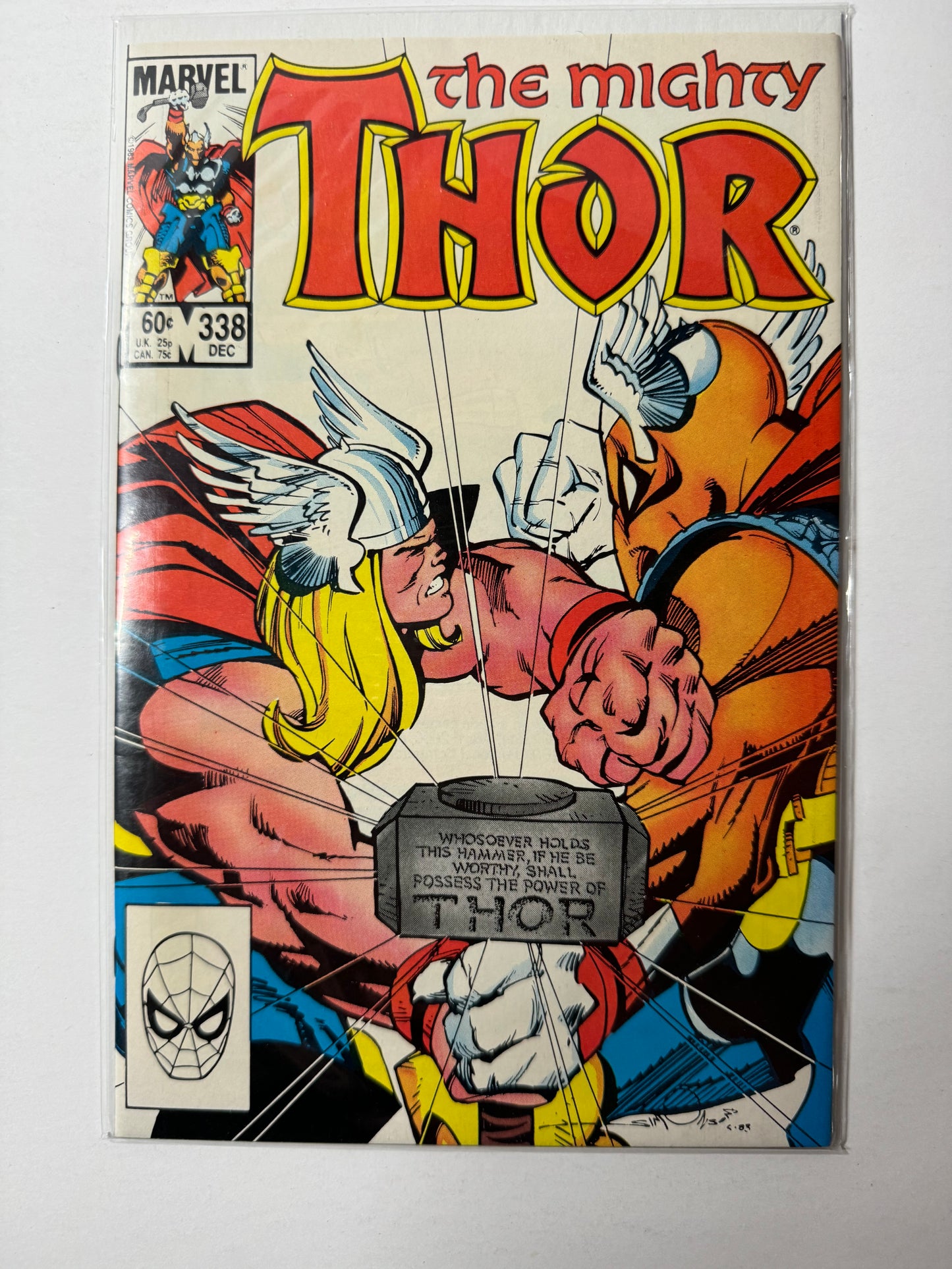 Thor 338, 339 (Marvel 1983) 2nd Appearance of Beta Ray Bill - NM