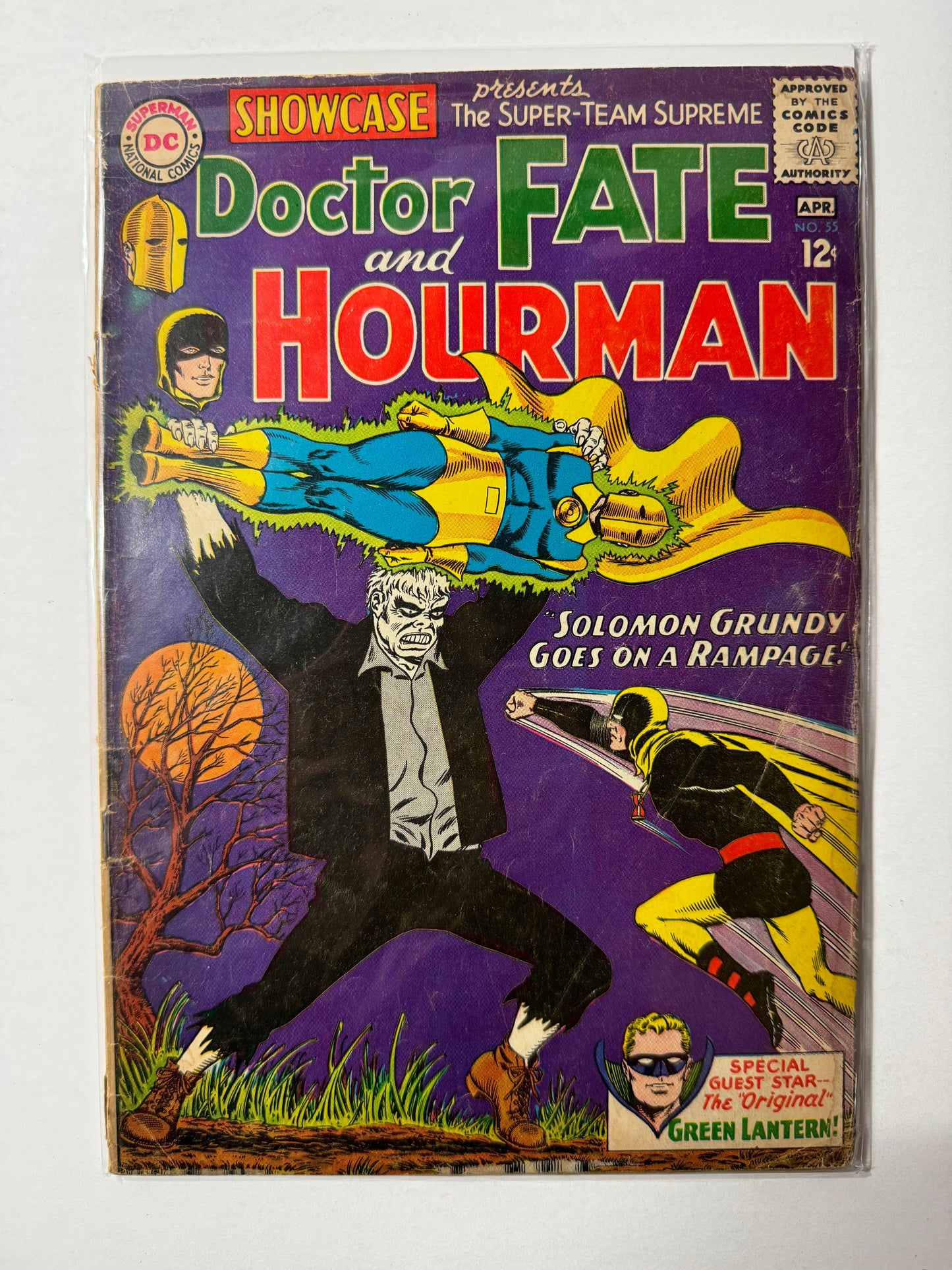 Showcase 55 (DC 1965) 1st Silver Age Appearance of Solomon Grundy