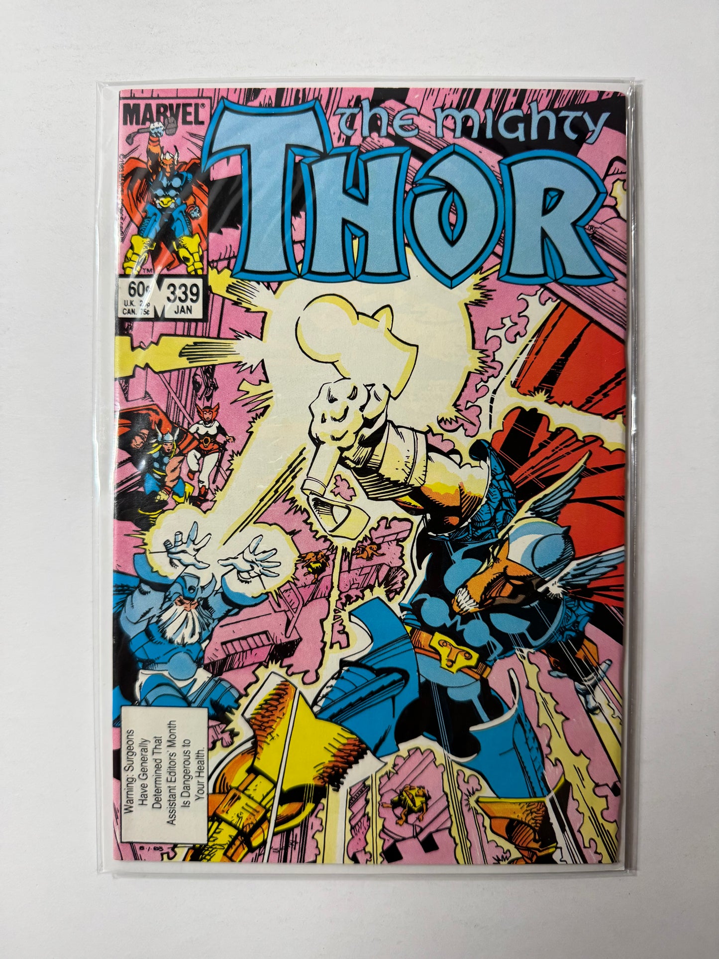 Thor 338, 339 (Marvel 1983) 2nd Appearance of Beta Ray Bill - NM