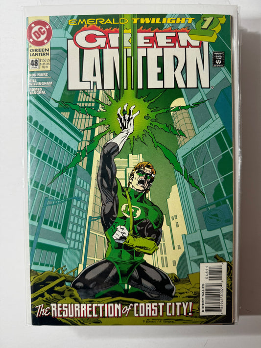 Green Lantern 48 (DC 1994) 1st Appearance of Kyle Rayner - VF