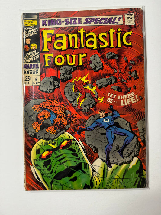 Fantastic Four Annual 6 (Marvel 1968) 1st Appearance of Annihilus