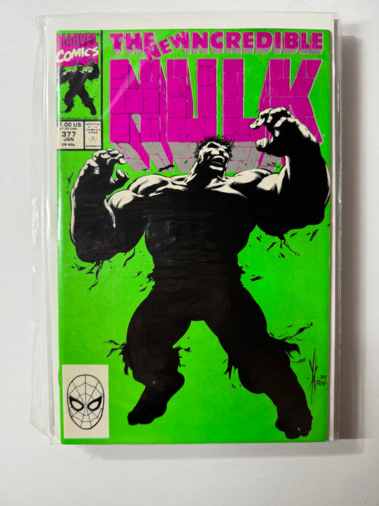 Hulk 377 (Marvel 1991) 1st Appearance of Professor Hulk - VF