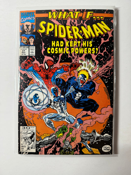 What If 31 (Marvel 1991) Spider-Man Had Kept His Cosmic Powers