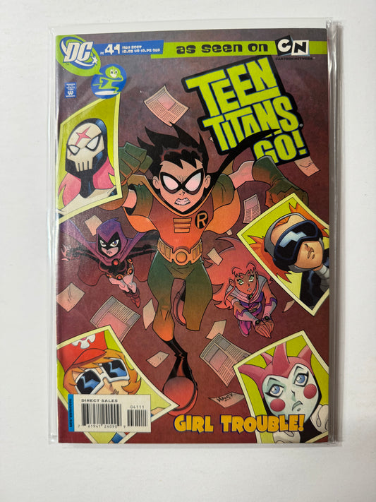 Teen Titans Go 41 (DC 2007) 1st Appearance of Pink X