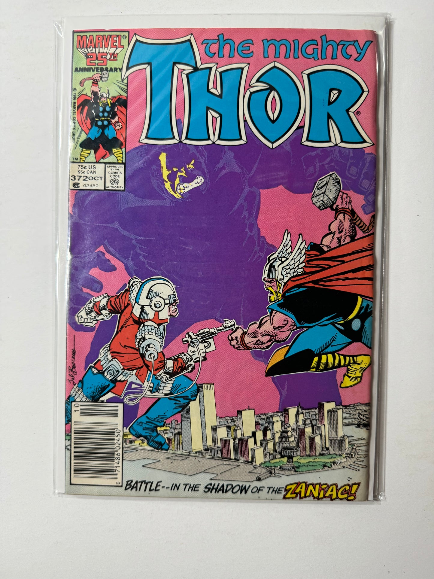 Thor 372 (Marvel 1986) 1st Appearance TVA