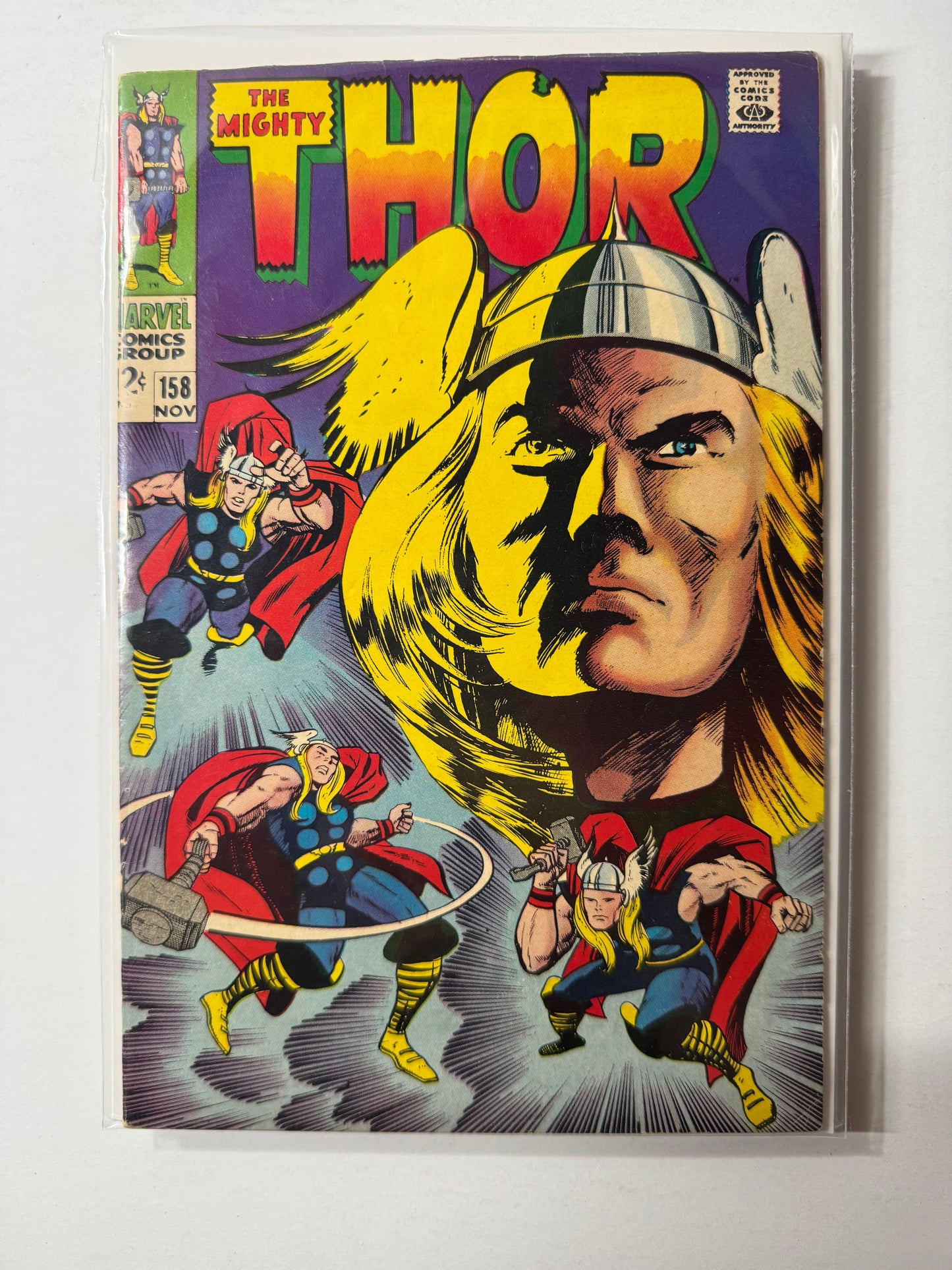 Thor 158 (Marvel 1968) Origin of Dr. Blake