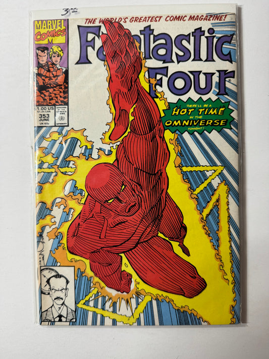 Fantastic Four 353 (Marvel 1991) 1st Appearance of Mobius