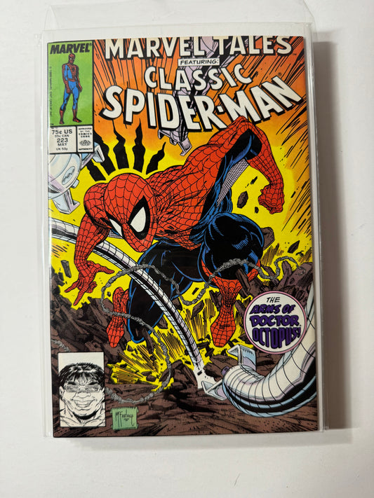 Marvel Tales 223 (Marvel 1989) Classic Spider-Man Mcfarlane Cover