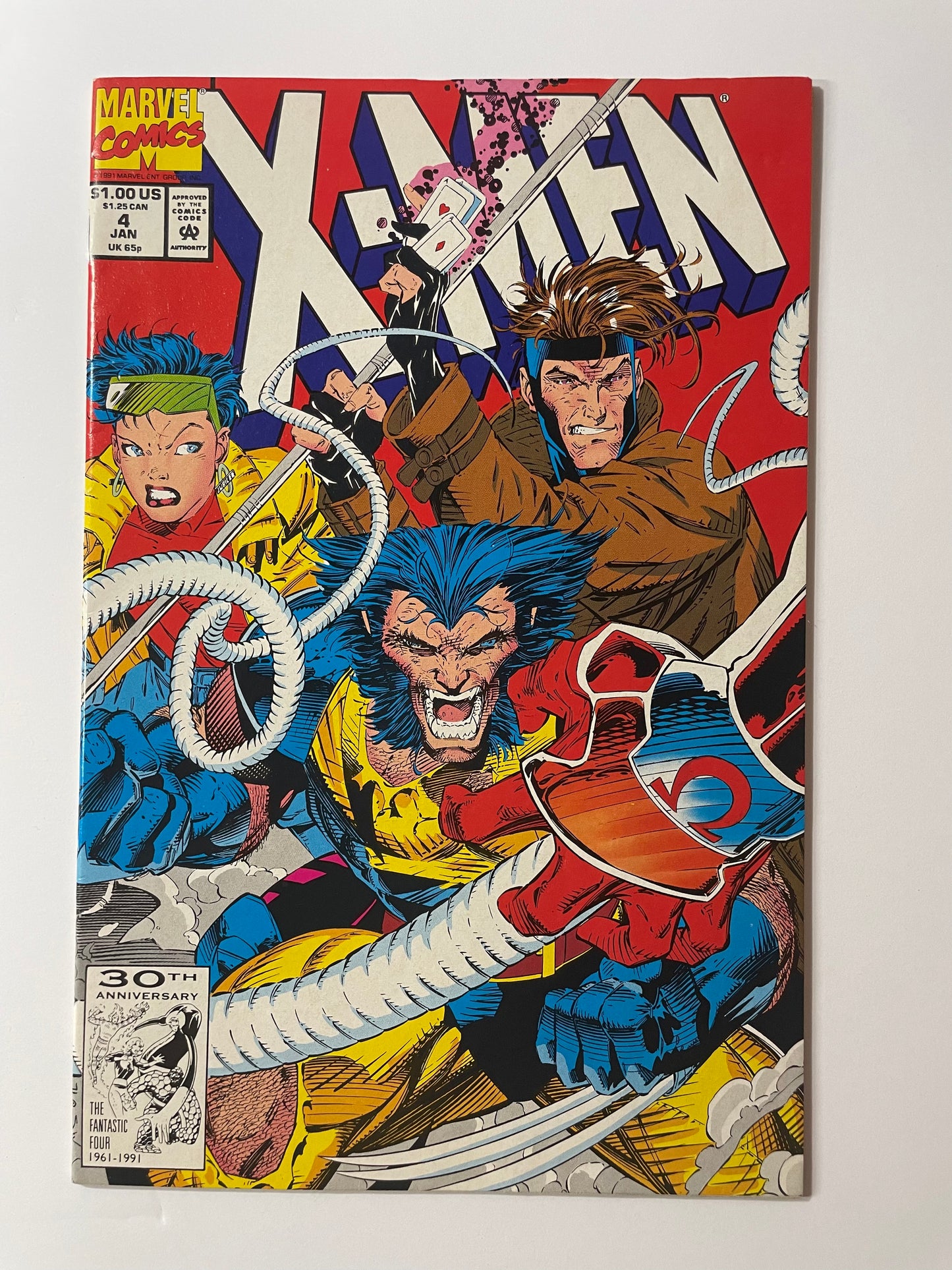 X Men 4 Marvel 1992 1st Omega Red Midsouthcomics